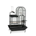 thumbnail image 2 of Prevue Pet Products Deluxe Parrot Play Top Birdcage, Black Hammertone, 2 of 12