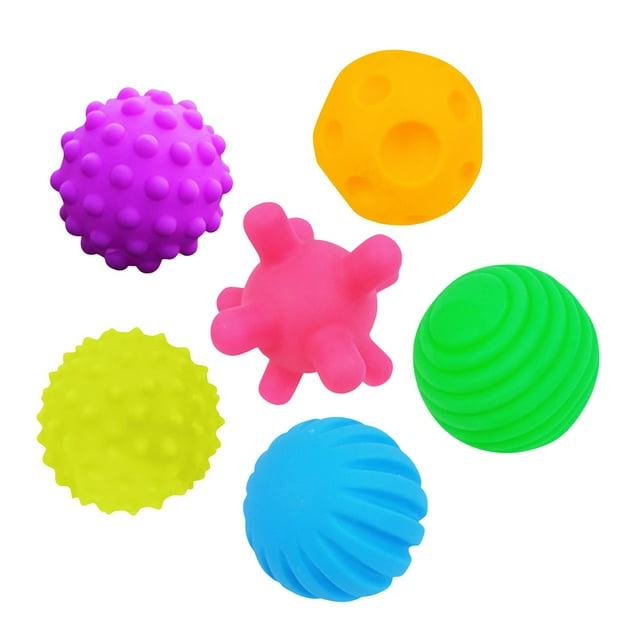 Daisyyozoid Baby Toy Ball Infant Tactile Senses Development Toy Baby Training Ball Soft Massage Ball