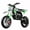 Green/White, variant on SYX MOTO Dirt-X 60cc 4-Stroke Kids Dirt Bike, Gas Powered Mini Pit Bike Off Road, Pull Start, Up to 22 mph, Red