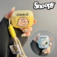 thumbnail image 2 of Funda para auriculares Snoopy Charlie Brown para Apple Airpods Pro 1 2 3, funda protectora con dibujos animados y correa para el cordón, accesorios, 2 of 5