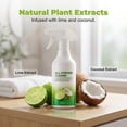 thumbnail image 3 of Kitchen Cleaner Spray - Lemon Scented All-Purpose Countertop Degreaser - No-Rinse Formula Safe for Food-Prep Surfaces - Heavy Duty Grease Remover for Tile, Glass, and Granite, 3 of 7