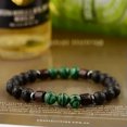thumbnail image 3 of RSAMD Natural Gemstone Beads Buddha Head Beaded Men Womens Lava Bead Handmade Bracelet-327-4, 3 of 5