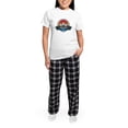thumbnail image 5 of CafePress - Alpine Meadows Tahoe City California Pajamas - Women's Short Sleeve Print T-Shirt and Pants Light Cotton Pajama Set, 5 of 7
