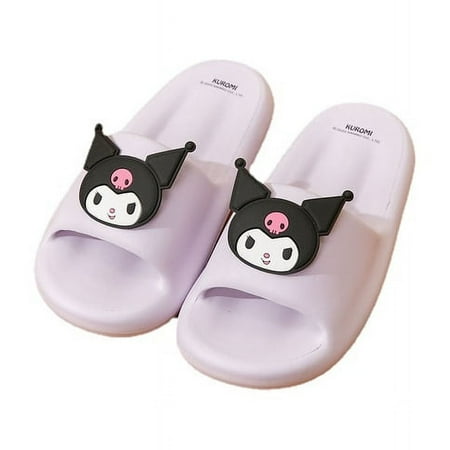

Sanrio cartoon cinnamon rolls new slippers children‘s summer indoor and outdoor soft flip flops cute Kuromi sandals and slippers