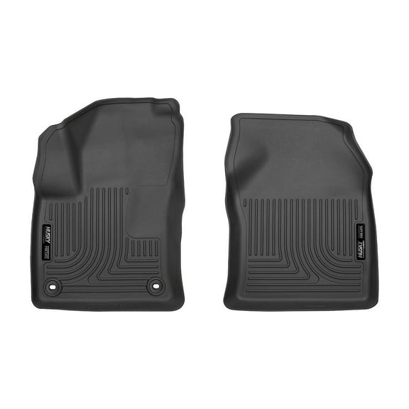 Husky Weatherbeater Floor Mats Fit 2016-2022 Toyota Prius/2017-2021 Prius Prime Front Black 2 Pc