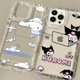 thumbnail image 4 of Sanrio-funda transparente de Hello Kitty Pochacco para iPhone, carcasa a prueba de golpes con dibujos animados para modelos 15, 14, 13, 12, 11 Pro Max, XR, XS, X, 8, 7, 6, 6S Plus, SE 2020, 4 of 5