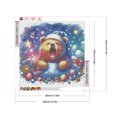 thumbnail image 2 of Pintura de diamante 5D Wdftyju DIY taladro redondo completo oso río estrella decoración del hogar 40x40cm, 2 of 9