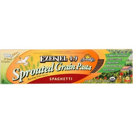 Food For Life Baking Co. Pasta - Organic - Ezekiel 4-9 - Sprouted Whole Grain - Spaghetti - 16 Oz - pack of