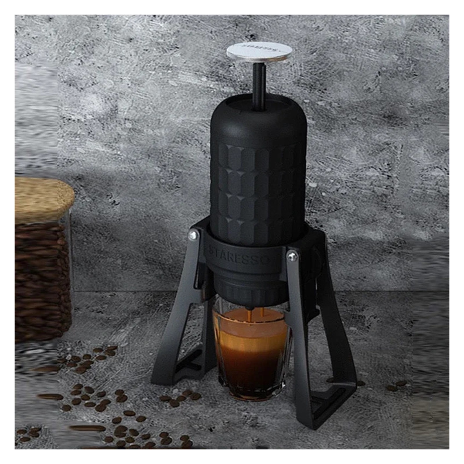 15-20Bar SP300 Portable Coffee Maker Hand Press Espresso Machine Outdoor Travel Car Coffee Maker ,Portable