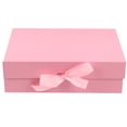 thumbnail image 1 of FRCOLOR Gift Case Chic Bow-knot Gift Case Delicate Paper Present Case Fashionable Gift Box,10.24"X7.48"X3.35", 1 of 5