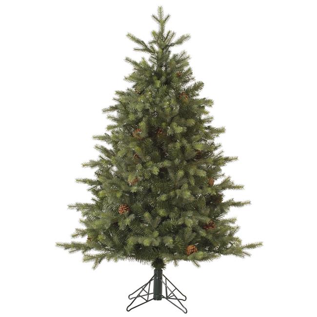 12 ft. x 105 in. Green Rocky Mountain Fir Christmas Tree with Instant