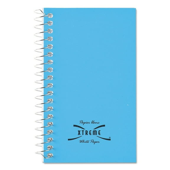 National 31220 Paper Blanc Xtreme 5 in. x 3 in. Sheets Narrow Rule Memo Books - Assorted Cover Color