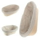 thumbnail image 3 of Cesta de ratán y revestimiento para levar masa de pan Banneton Brotform, forma ovalada, 3 of 7
