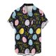 thumbnail image 2 of Ceisia Men's Loose Short Sleeve Printed Casual Shirt with Chest Pocket Black M Gifts, 2 of 5