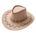 thumbnail image 1 of SAYOO Sombrero de vaquero de estilo occidental para mujeres y hombres SAYOO moda, 1 of 4