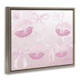 thumbnail image 2 of Stupell Industries Glam Dreamy Bows & Lips Brown Floating Frame Canvas Art, 21 x 17, by Kim Allen, 2 of 8