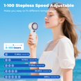 thumbnail image 3 of Turboventilador portátil HandFan 5200 mAh 13000 RPM, 100 velocidades, 3 of 9