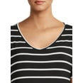 thumbnail image 5 of Time and Tru Women's Maxi Dress with Short Sleeves, 5 of 5