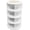 Round,4 Layer,white,pvc, variant on Rotating Shoe Rack Tower, 4-Tier Free Standing Spinning Shoe Organizer 360? Revolving Shoe Rack,Multifunctional Space-Saving Entryway Cabinet for Shoes, Books (Round,4 Layer,White,PVC)