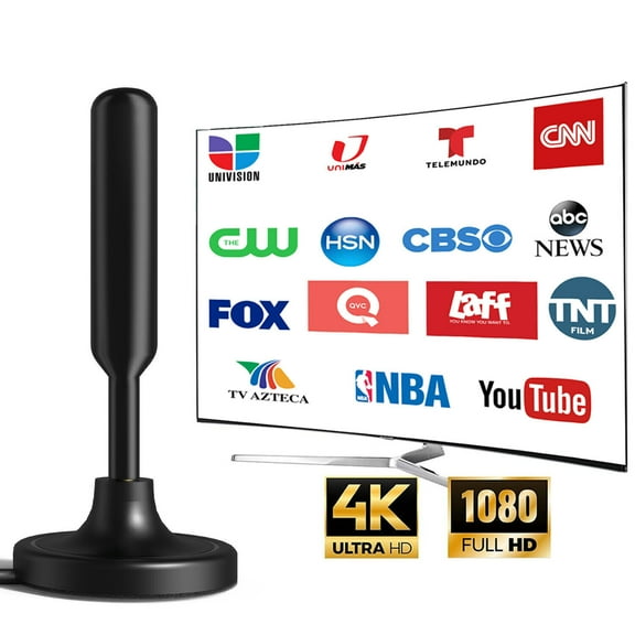 300 Miles TV Antenna Digital HD Antena Indoor HDTV 1080P 4K Free Local Channels
