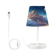YAZAOO Table Lamp Creative Dream above The Clouds Pattern Simple Pattern Night Light