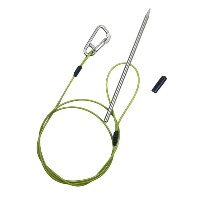 jinwen Fish Stringer Clip Compact Easy to Use Large Holder for Saltwater Yellowtail rope length 120CM