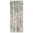 thumbnail image 3 of 2â€™ x 15â€™ Gray Abstract Pattern Runner Rug, 3 of 8