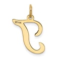 thumbnail image 3 of Diamond2Deal 14K Pendentif Charme Initiale Y Lettre T en Or Jaune pour Femmes, 3 of 6