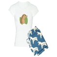 thumbnail image 1 of CafePress - Cute Porcupine - Women's Light Pajamas, 1 of 1