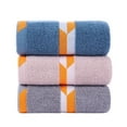 thumbnail image 5 of XGFHYJEH Hand Towel, Towel Clearance, Hand Towels Under $5, Hand Towels for Bathroom, Spring Hand Towel, Towel For Bath, Hand, Face, Gym, Spa, cotton, 35*75cm, Blue, 5 of 5