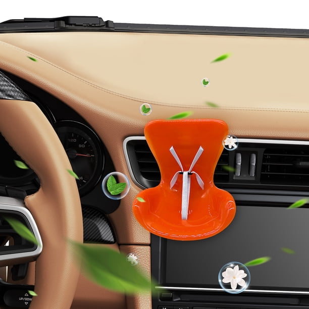 Clip aromático para ventilación de coche, decoración para asiento | Difusor de ambientador para auto | Muñeco decorativo | Fácil instalación | Aroma duradero | Regalo para entusiastas de autos