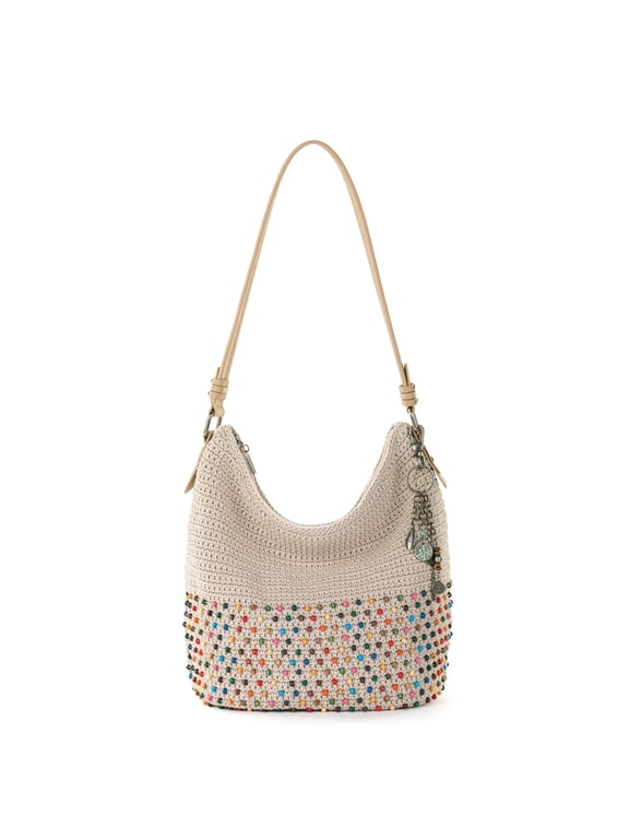 Sequoia Crochet Hobo , Hand-crochet, Recycled Polypropylene Yarn