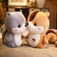 thumbnail image 5 of Muñeco de peluche de dibujos animados de 25cm, cojín trasero para dormir para niños, muñeco de hámster de peluche bonito, regalo para niñas, 5 of 5