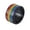 Black, variant on 12MM Stainless Steel LGBT Pride Ring Rainbow Flag Enamel Gay Lesbians Eternity Wedding Band Rotatable Ring for Men Women Black Size 12