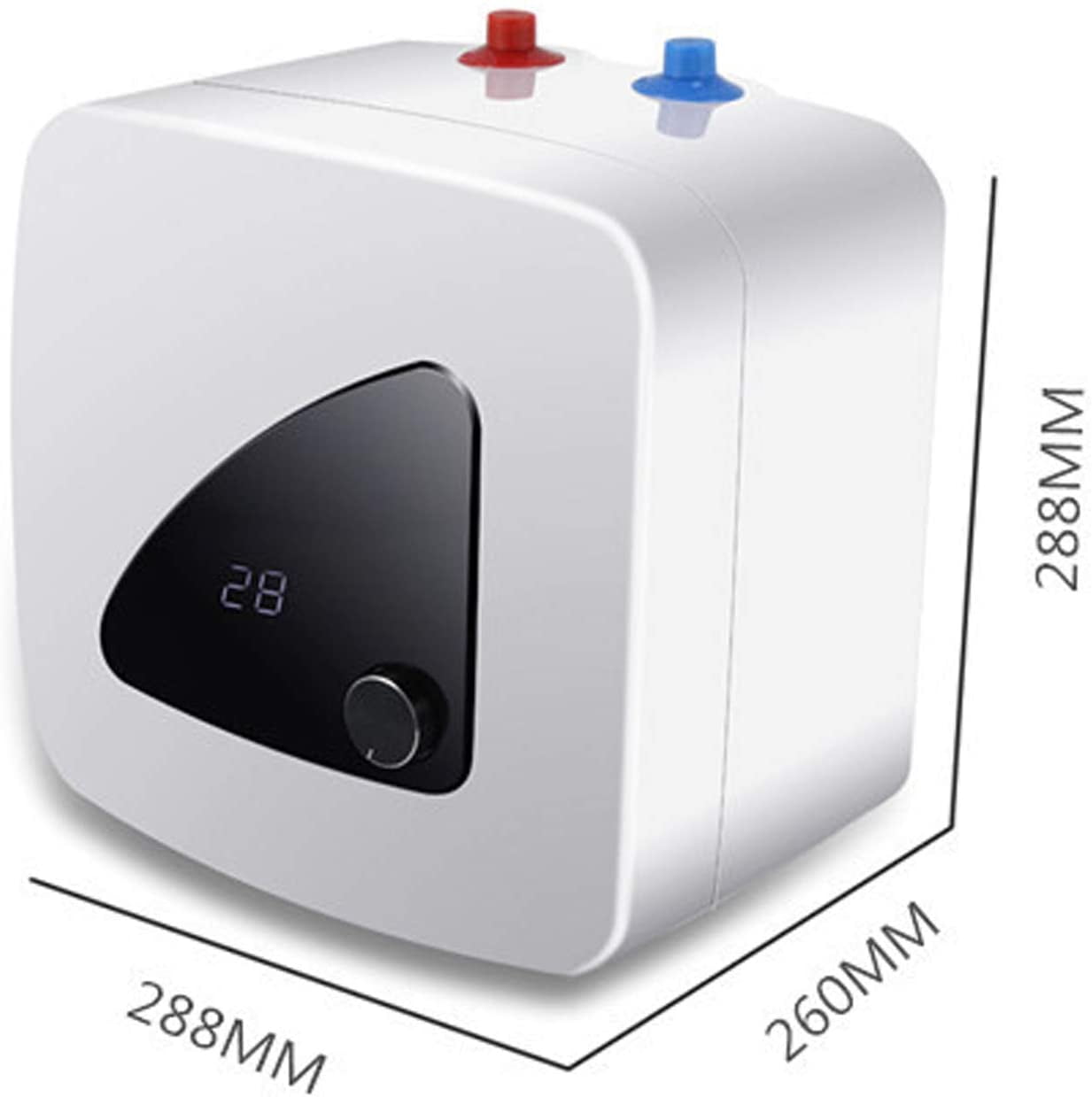 Mkyiongou Electric Water Heater Unit 1500W Instant Hot Water Heater Under Sink for Kitchen