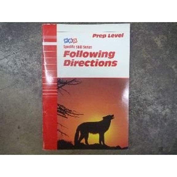Pre-Owned Prep Following Directions Paperback