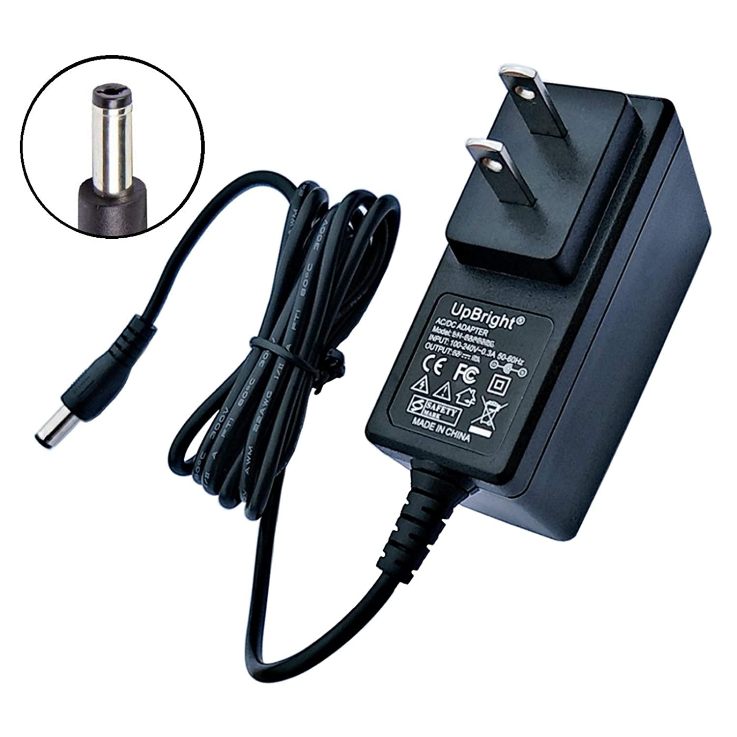 UpBright 7.5V AC/DC Adapter Compatible with Vision Fitness Elliptical Trainer X6200 0812EPC100100914 X6200HRC 48-075-1000 R2100 RB18 RB42 RB58 R2200HRT MRB43 RB105 RB54D Vestax VCI-400 VCI-380 Power