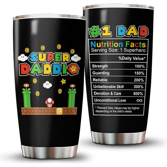 Gifts for Dad, Dad Tumbler with Lid Stainless Steel, Dad Travel Coffee Mug, Dad Drinking Cup, Father Day Gifts