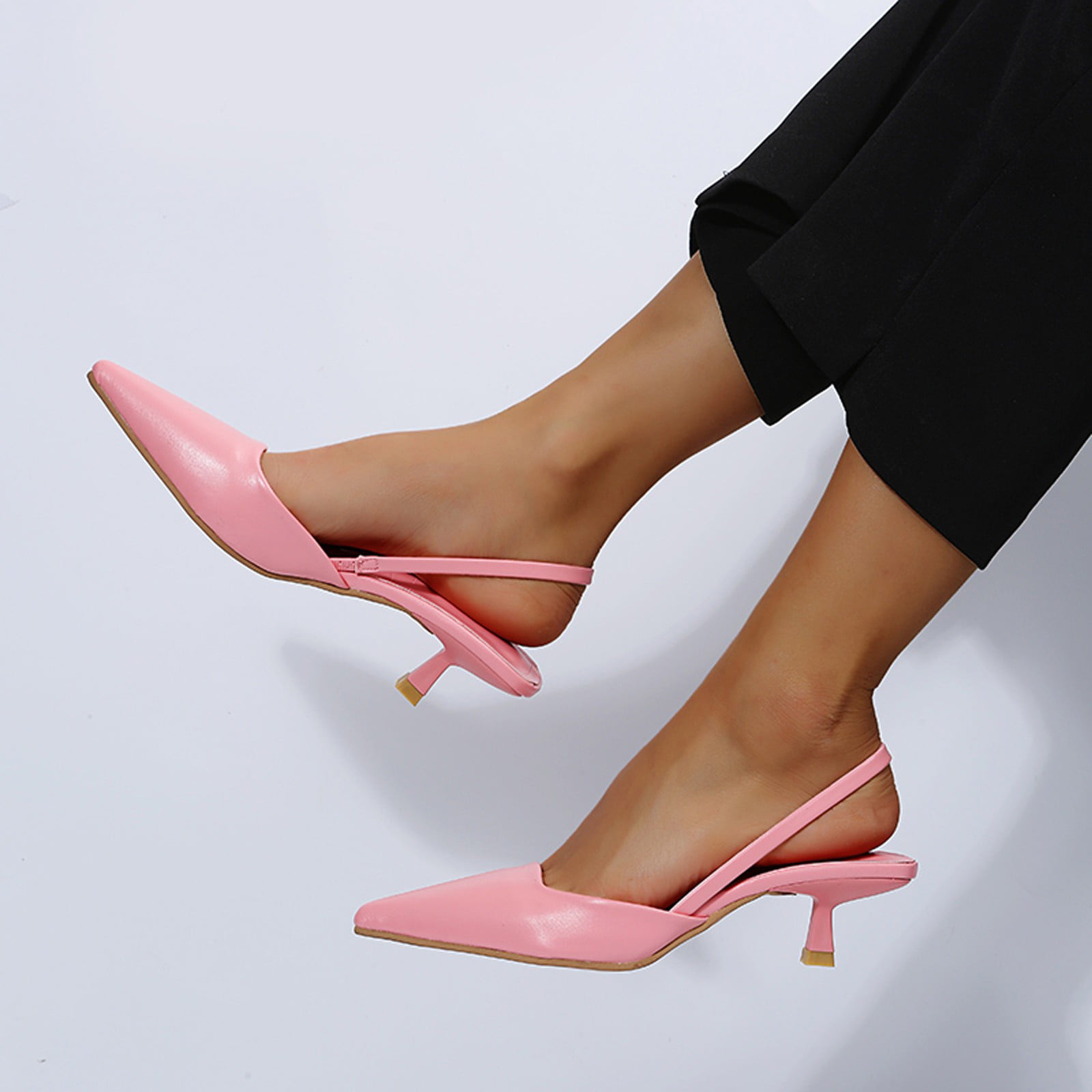 Partywear Pink Ombre High Heels Ladies Bellies at Rs 845/pair in Chandigarh  | ID: 21041115962