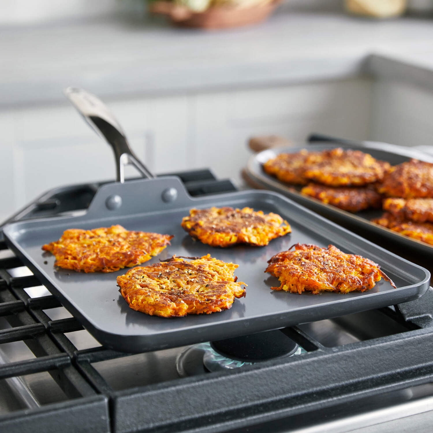 GreenPan Valencia Pro Healthy Ceramic Nonstick 11-Inch Square Griddle