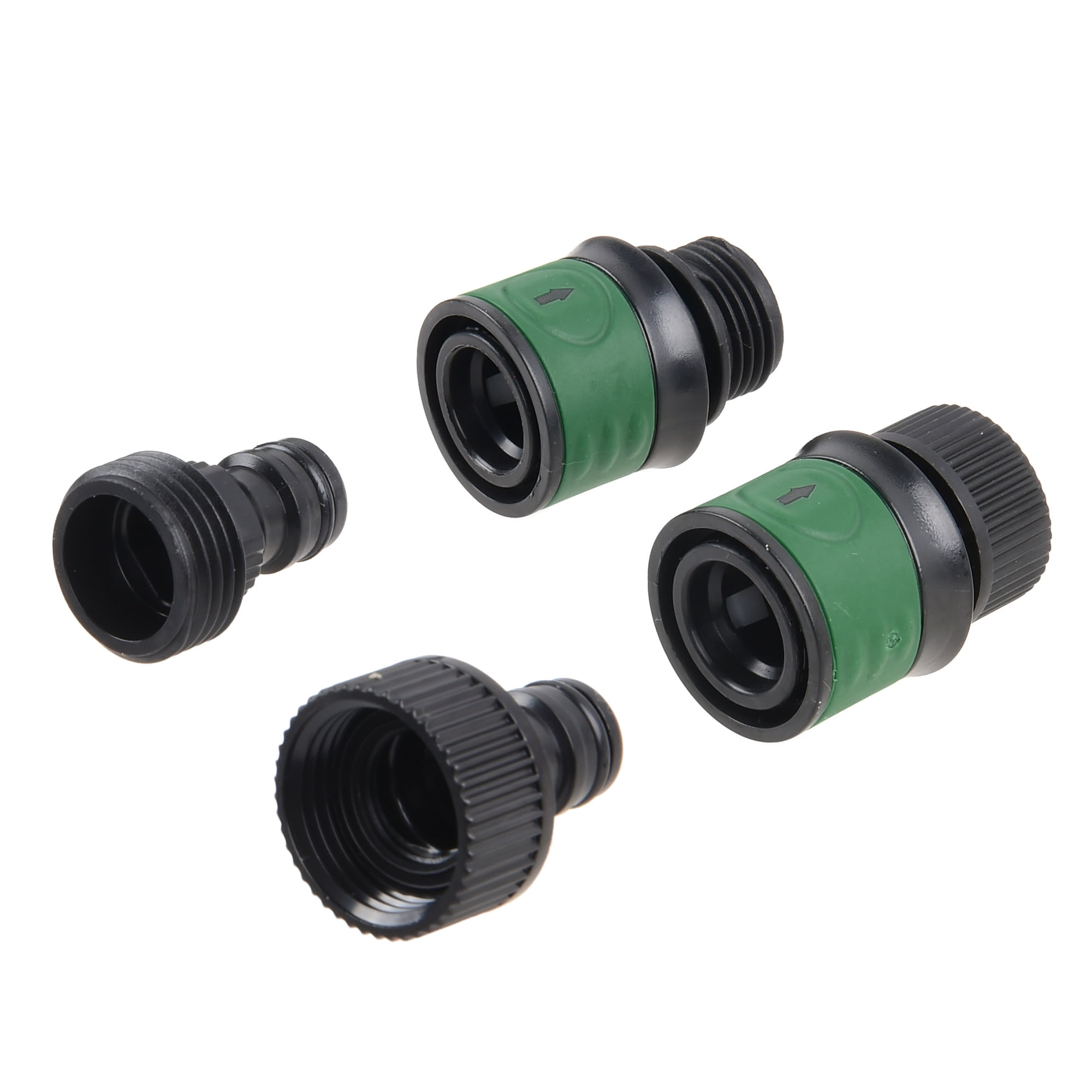 Expert Gardener 4PC Plastic Hose Quick Connect Set
