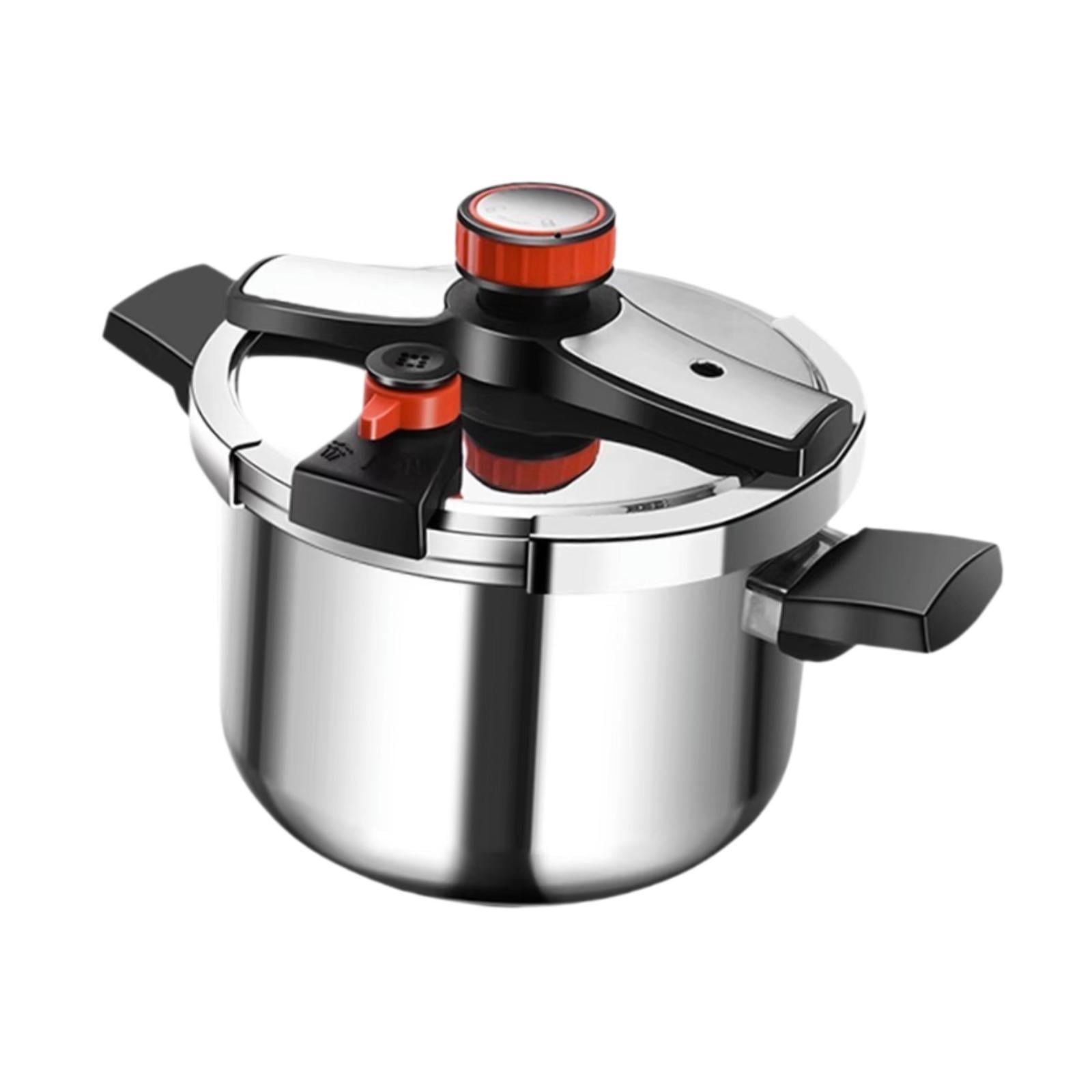 Fiocias Pressure Cooker Pressure Pot Easy to Clean 100kpa Kitchen Cookware Multifunction 10L