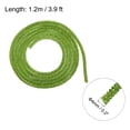 thumbnail image 2 of 4mm x 1.2m Rhinestone Rope Crystal Rope for DIY Sneakers Sweatpants Decoration Green with Aglets, 2 of 5