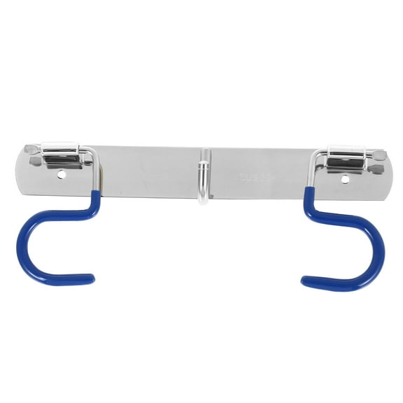 PBPBOX Stainless Steel Mop S-type Hook Holder S-type Broom Holder for Porch 1Pcs