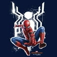 thumbnail image 2 of Boy's Marvel: Spider-Man: Far From Home Logo Splatter  Graphic T-Shirt, 2 of 4