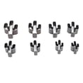 thumbnail image 1 of Juego de cortadores de punzonado huecos de acero con alto contenido de carbono, molde cortador de punzonado con forma de cuero, 8 Uds., para cinturón, bolsa, billetera, 1 of 8