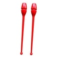 thumbnail image 3 of harper 2 Pieces Rhytmic Gymnastics Clubs Professional Portable Exercise Pole Insertable red, 3 of 10