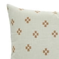 thumbnail image 4 of Fabdivine's Throw Pillow Cover with Hand Block Print Decorative, 12"X20", Barfi, 4 of 9