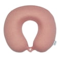thumbnail image 1 of Almohada de Cuello Bucky Jersey Rayas de Espuma Viscoelástica Rosa, 1 of 8