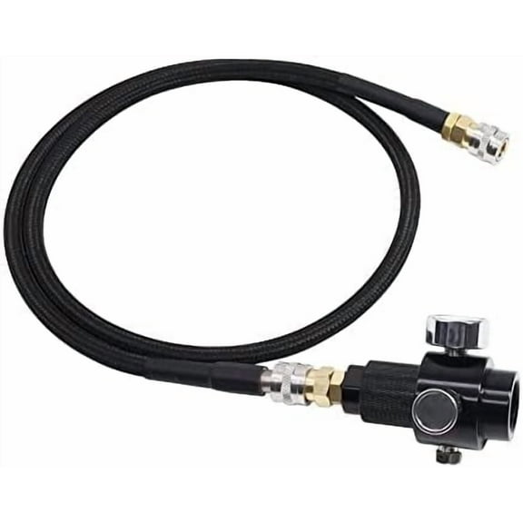 CO2 Regulator with 8mm Male for Paintball PCP Airsoft CO2 Tank Cylinder Regulator & Adapter DIY Kit Adjustable Range 0~200psi, 0~800psi Optional